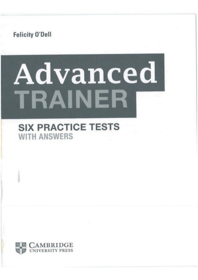 Advanced Trainer Pdf